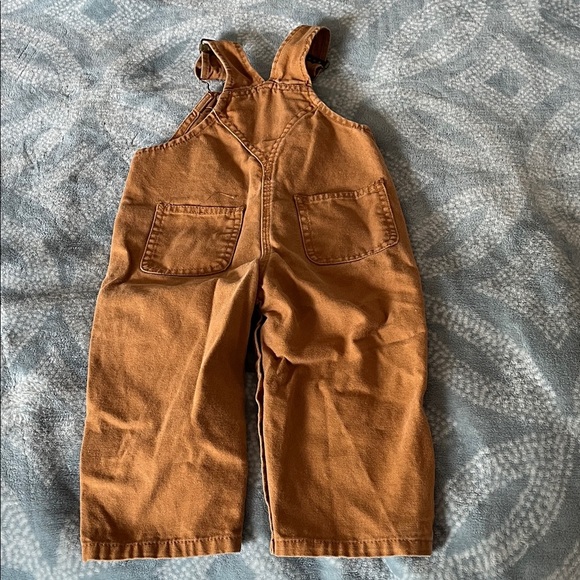 Carhartt Kids Brown  Overalls EUC - Picture 4 of 5